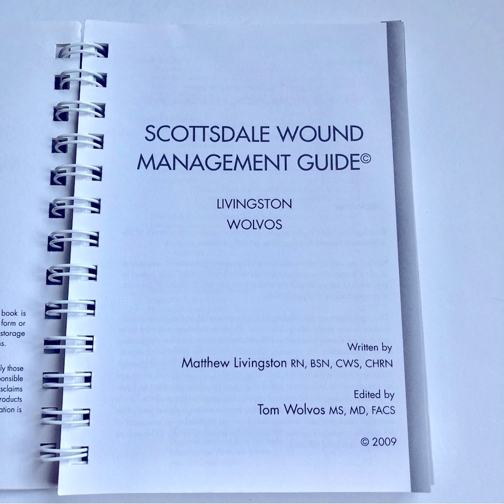 Book SCOTTSDALE WOUND MANAGEMENT GUIDE SWMG 2009 1st EDITION LIVINGSTON WOLVOS - Picture 3 of 16